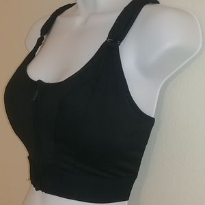 NWOT Black Sports Wireless Bra Size 5XL